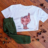 "Free Range" Chicken Hiking Tee/Shirt