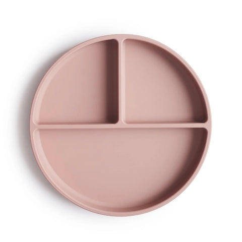 Blush Silicone Suction Plate by Mushie