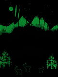 Northern Lights Glow in the Dark Graphic Tee/Shirt by Tea