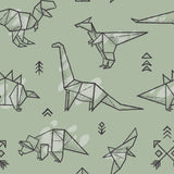 Origami Dinosaur Bamboo Loung Wear Set/Pajama by Sweet Bamboo