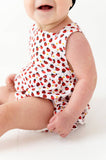Isla Baby Bubble Romper in Ladybugs by Ollie Jay