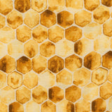 Honeycomb Print Organic Muslin Swaddle by Milkbarn