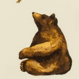 Honey Bear Organic Muslin Swaddle by Milkbarn