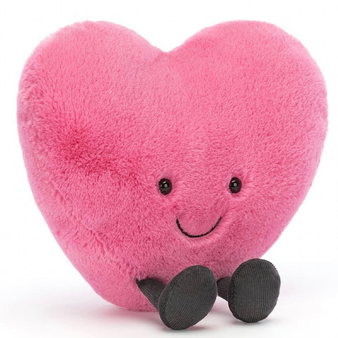 Amuseable Hot Pink Heart by Jellycat - Large