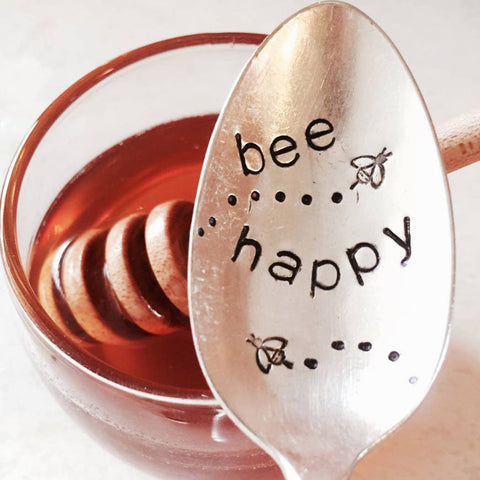 Bee Happy Spoon