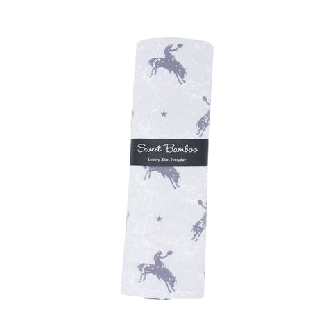Cowboys/Rodeo Stretch Swaddle By Sweet Bambooi