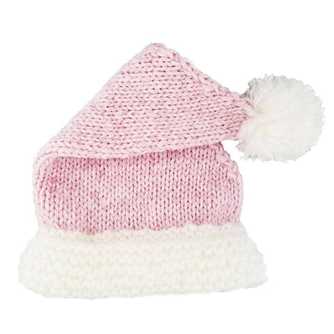 Pink Sparkle Santa Stocking Hat