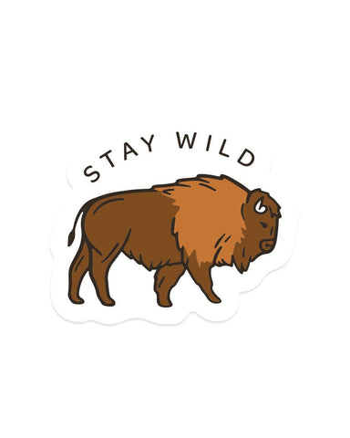 Stay Wild Bison | Sticker