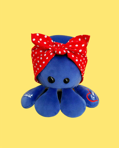 Rosie the Riveter Octopus by Scatterbrain