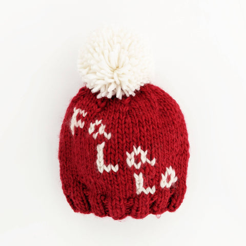Fa La La Hand Knit Christmas Beanie/Hat