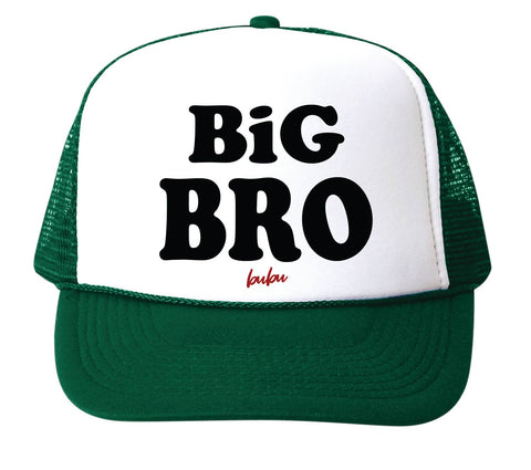 Big Bro Trucker Hat - Green