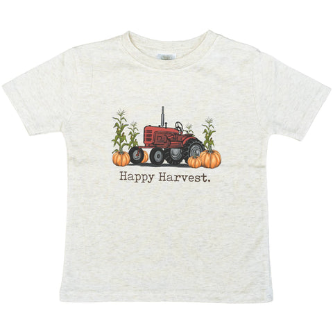 "Happy Harvest" Country Tractor Farm Toddler/Youth Tee
