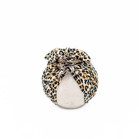 Leopard Head Wrap Hat