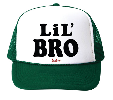 Lil Bro Trucker Hat - green