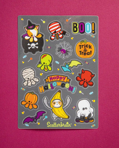 Halloween Sticker Sheet by Scatterbrain Toys