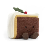 Amuseable Slice of Christmas Cake by Jellycat