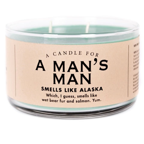 A Man's Man Candle