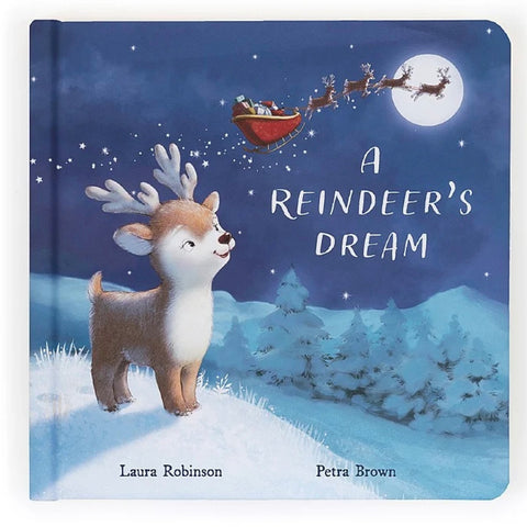 A Reindeer's Dream Book by Jellycat