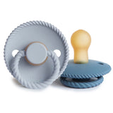 Frigg Rope Natural Rubber Baby Pacifier | 2-Pack (click for more colors)
